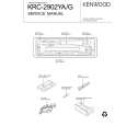 KENWOOD KRC2902YA Manual de Servicio