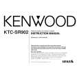 KENWOOD KTCSR902 Manual de Usuario