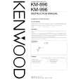KENWOOD KM896 Manual de Usuario