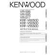 KENWOOD VR506 Manual de Usuario