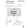 KENWOOD DPX7010MD Manual de Servicio