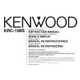 KENWOOD KRC108S Manual de Usuario