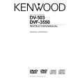 KENWOOD DVF3550 Manual de Usuario