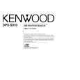 KENWOOD DPX5010 Manual de Usuario