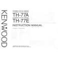 KENWOOD TH-77A Manual de Usuario