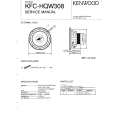 KENWOOD KFCHQW308 Manual de Servicio