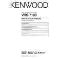 KENWOOD VRS7100 Manual de Usuario