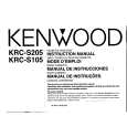 KENWOOD KRCS105 Manual de Usuario