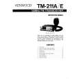 KENWOOD TM211A Manual de Usuario