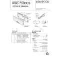 KENWOOD KSC700CCS Manual de Servicio