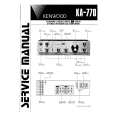 KENWOOD KA770 Manual de Servicio