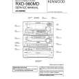 KENWOOD RXD980 Manual de Servicio