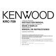 KENWOOD KRC709 Manual de Usuario