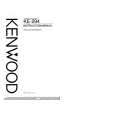 KENWOOD KE294 Manual de Usuario