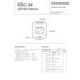 KENWOOD KSC34 Manual de Servicio