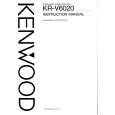 KENWOOD KRV6020 Manual de Usuario