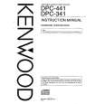 KENWOOD DPC441 Manual de Usuario