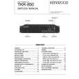 KENWOOD TKR850 Manual de Servicio