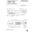 KENWOOD VRS7100 Manual de Servicio