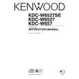 KENWOOD KDCW657 Manual de Usuario