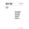 KENWOOD KX34 Manual de Usuario