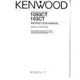 KENWOOD 1050CT Manual de Usuario