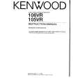 KENWOOD 106VR Manual de Usuario