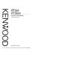 KENWOOD KT592 Manual de Usuario