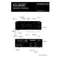 KENWOOD KA880D Manual de Servicio