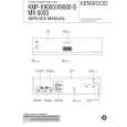 KENWOOD KMFX9000S Manual de Servicio
