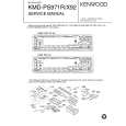 KENWOOD KMDPS971 Manual de Servicio