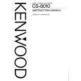 KENWOOD CS8010 Manual de Usuario