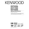 KENWOOD DVT8300 Manual de Usuario