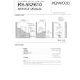 KENWOOD RS552 Manual de Servicio