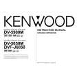 KENWOOD DV5050M Manual de Usuario