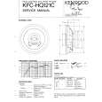 KENWOOD KFCHQ121C Manual de Servicio