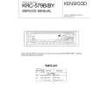 KENWOOD KRC579BY Manual de Servicio