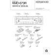 KENWOOD KMD673R Manual de Servicio