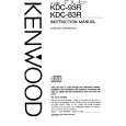 KENWOOD KDC83R Manual de Usuario