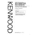 KENWOOD KXW4070 Manual de Usuario