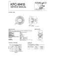 KENWOOD KFCW415 Manual de Servicio