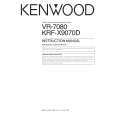 KENWOOD VR7080 Manual de Usuario