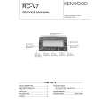 KENWOOD RCV7 Manual de Servicio