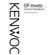 KENWOOD DPR4450 Manual de Usuario