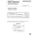KENWOOD KRC288AD3 Manual de Servicio