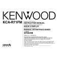 KENWOOD KCAR71FM Manual de Usuario