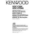 KENWOOD KDCCX85 Manual de Usuario
