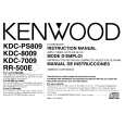KENWOOD KDC7009 Manual de Usuario