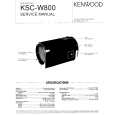 KENWOOD KSCW800 Manual de Servicio