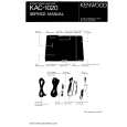 KENWOOD KAC1020 Manual de Servicio